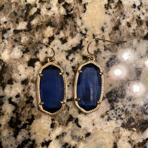 Kendra Scott earrings in blue